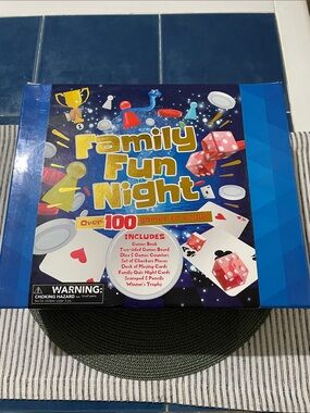 Family Fun Night Board Game - Blue